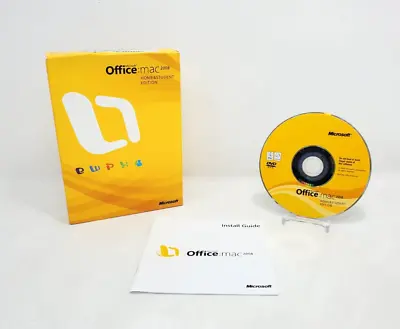 Microsoft Office Mac 2008 Home & Student Edition W/ Product Key Serial • $19.99