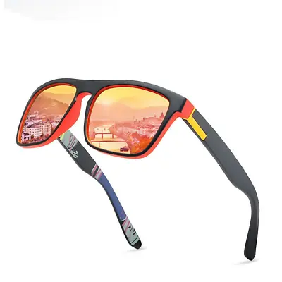 Square Polarized Sunglasses For Men Women Outdoor Sports Driving Glasses Golfing • $10.89