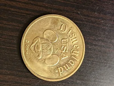 DISNEY 1990s MICKEY & SLEEPING BEAUTY'S CASTLE DISNEYLAND USA TOKEN COIN  • $49.95