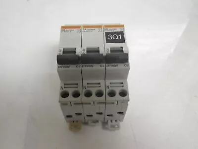 MERLIN GERIN DT40N C2 Circuit Breaker LOT OF 3 *USED AND TESTED* • $44