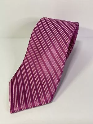 Men’s Tie English Laundry Tie Pink Stripped Tie. 57” L 3.5” W • $10