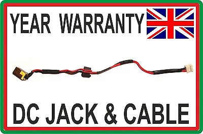 Packard Bell Easynote Tm80 Dc Power Jack & Cable Harness Wire • £11.99