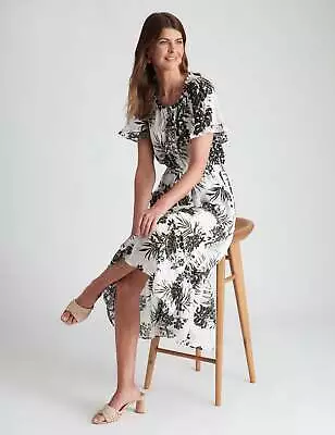W LANE - Womens Dress -  Tiered Frill Maxi Dress • $34.95