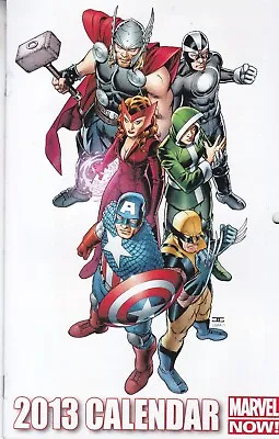 Marvel Comics Marvel Calendar 2013 #1 January 2013  Fast P&p Same Day Dispatch • $6.30