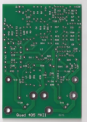 Higly Sought Class A Dynamic Biasing 80W Amplifier PCB Quad 405 MK2 2pc Stereo ! • $20.99