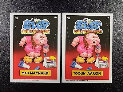 Maynard James Keenan Tool Slop Culture Kids Card Set Garbage Pail Kids Spoof • $15.22