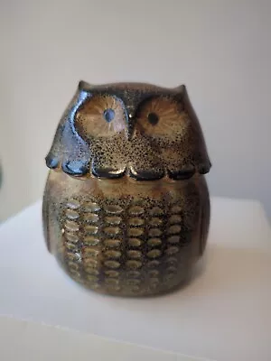 Vintage 1970s Otagiri Owl Bank OMC Pottery Ceramic Japanese MCM Retro Boho • $14.99