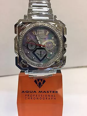 Men Aqua Master Jojo Jojino Joe Rodeo St Still Metal Ban45mm Diamond Watch W#355 • $207