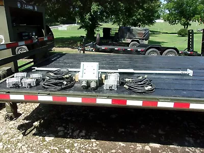 Military Surplus Tent Generator Power Distribution Box+cables+outlets+stand Army • $995