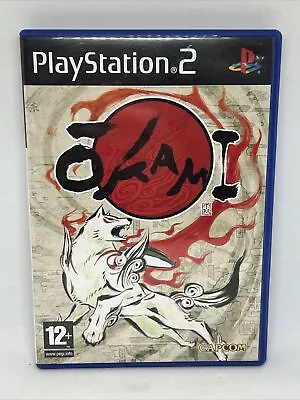 Okami Ps2 Playstation 2 Complete W/ Manual - Excellent Working Condtion • £14.99