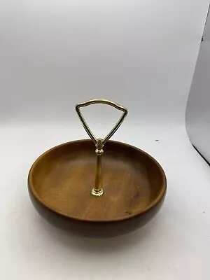 Myrtle Wood Nut Bowl Pre Owned  • $20