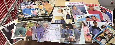 £8 • Buy Vintage Knitting Patterns  Collection , 1960s To 1990’s , 2 Knit Magazines