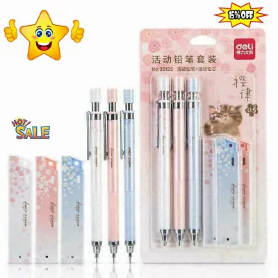 0.5mm Cute Kawaii Mechanical Pencil School Office Supply S1R8 • $9.96