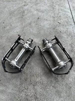 Vintage Campagnolo Super Record Pedals 9/16 X 20 “1972” • $125