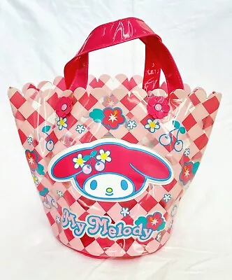 Vintage Sanrio My Melody Small Plastic Tote Bag • $35