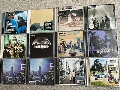 Oasis - 18 X CD Singles & 12 X Albums  Collection • £25