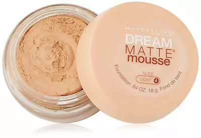 Maybelline Dream Matte Mousse Foundation Classic Ivory 0.64 Ounce • $16.90