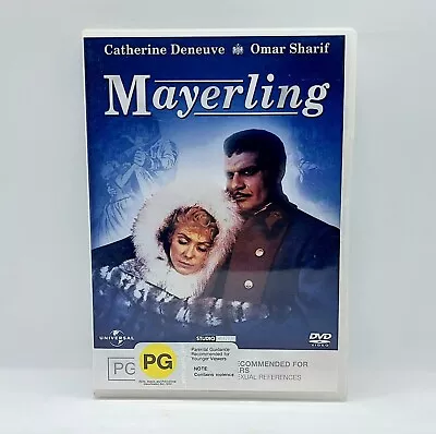 Mayerling (1968) DVD Region 4 Drama Romance Catherine Deneuve Omar Sharif  • $25.53