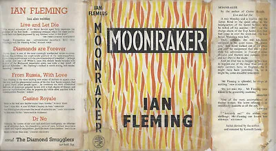 IAN FLEMING - MOONRAKER - RARE UK 1958 3RD W/DJ NPC • $649.99