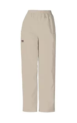 Cherokee Workwear Scrubs Pull On Cargo Pant 4200 KHAKI • $16.99