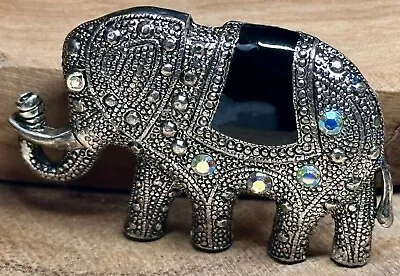 Vintage Marcasite Elephant Brooch • $4.80