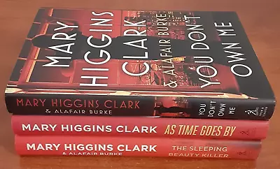 Mary Higgins Clark Hardcover Book LOT Of 3 Suspense Novels Under Suspicion HC • $14.99