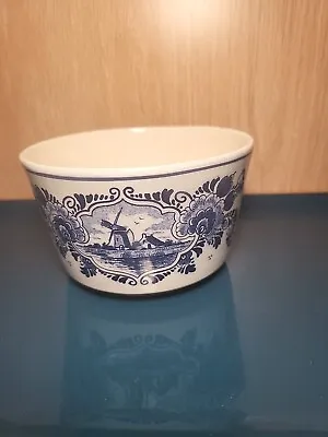 Vintage Delfts Holland Blauw Hand Painted Bowl Made In Holland • $7.99