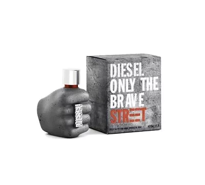 £33.95 • Buy Diesel Only The Brave Street 75ml Edt Spray For Men Brand New Boxed Sealed