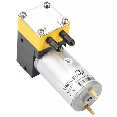 24V 0.4-1L/min Miniature Diaphragm Pump Vacuum Pump For Air/Liquid MV6 • $22.24