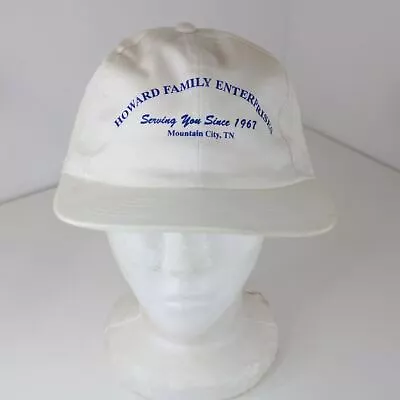 Mohr's White Adjustable Trucker Hat Cap Made In Bangladesh • $12.99