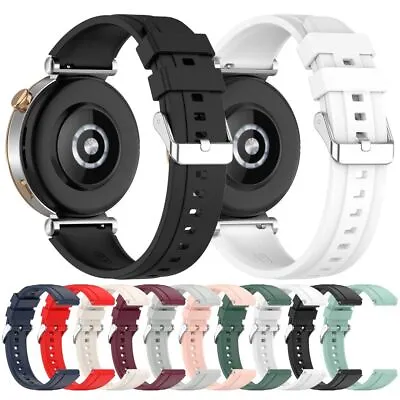 Smart Silicone Strap Bracelet For Huawei Watch GT4 41/46MM Smart Watch • £3.49