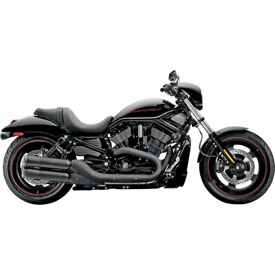 $773.06 • Buy Supertrapp Black 4  Fatshots Slip-On Mufflers 2006-17 Harley V-Rod Models