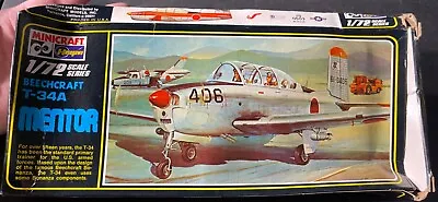 Minicraft Hasegawa Beechcraft T-34A Mentor 088 1/72 NIB Model Kit  • $24.88