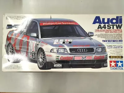 TAMIYA 1/10 RC Audi A4 STW TA03F Belt Drive 4WD Racing Car Model Kit • $369.55