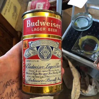 Budweiser Beer Can Flat Top Indoor California Ca Lager . St Louis Beauty  • $69.99