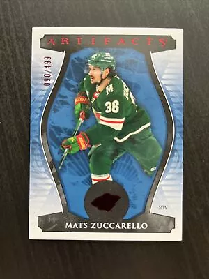 2023-24 Upper Deck Artifacts Ruby /499 Mats Zuccarello #39 Minnesota Wild • $1.49