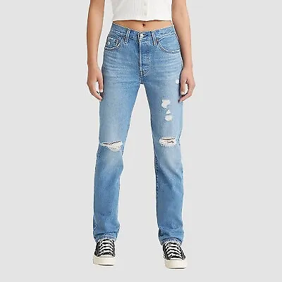 Levi's Women's 501 High-Rise Straight Jeans • $31.99