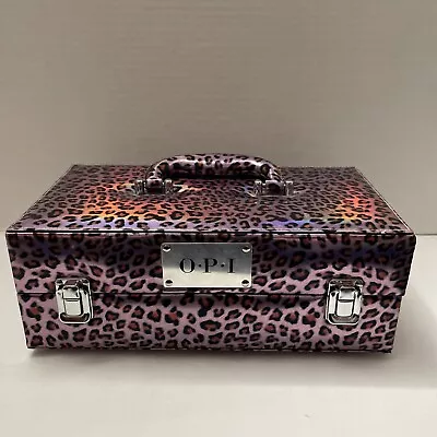 OPI Nail Polish Supplies Storage Equipment Carrying Case Cosmetologist O.P.I. • $44.95