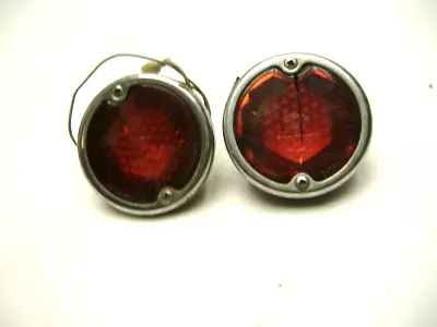 VW Bus 58 - 61  Yr  Tail Lights Cracked Glass   Tail Light Type 2 1960  Hella • $199