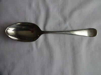 VINTAGE SILVER PLATE MAPPIN & WEBB OLD ENGLISH SERVING SPOON LENGTH 21 Cm • £6