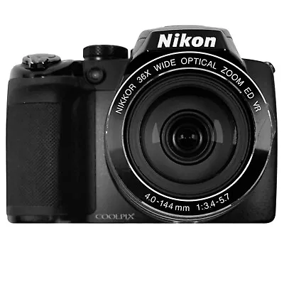 Nikon COOLPIX P500 12.1MP Digital Camera With Battery (WORKS GREAT) • $59.99