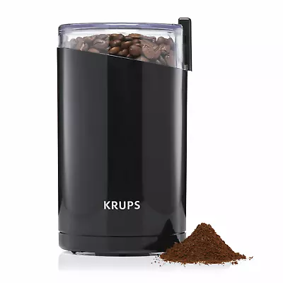 KRUPS Fast Touch Electric Coffee And Spice Grinder With Stainless Steel Kitchen • $22.48