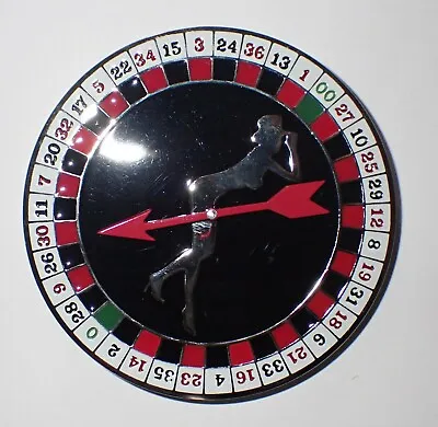 Lady Roulette With Spinning Arrow Belt Buckle Cool! • $14.95