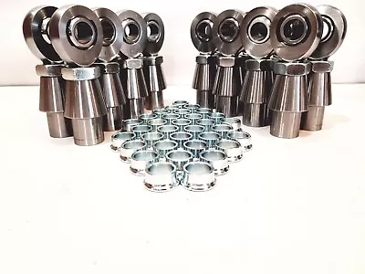 Full Set 7/8  X 3/4  4-Link Chromoly Rod End Kit • $539.99