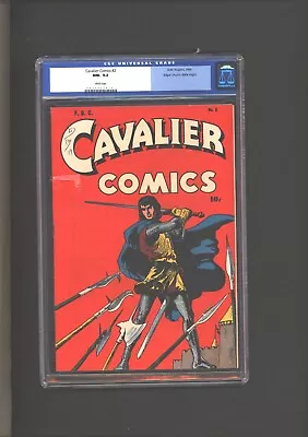 Cavalier Comics #2 CGC 9.2 Highest Graded Copy Edgar Church (Mile High Copy 1945 • $2600