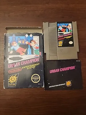 Urban Champion NES CIB Complete Black Box Foam Manual Nintendo • $112.50