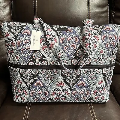 NWT Vera Bradley Expandable Travel Bag - Ornate Blooms Print • $49.50