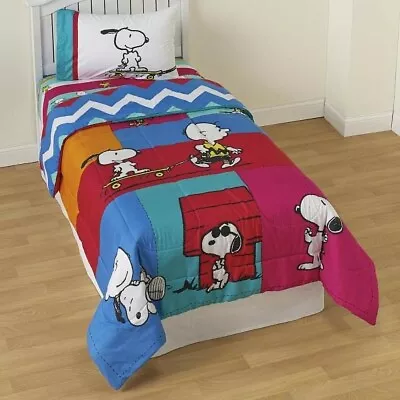 Vintage Peanuts Snoopy Twin Comforter Brand New • $75