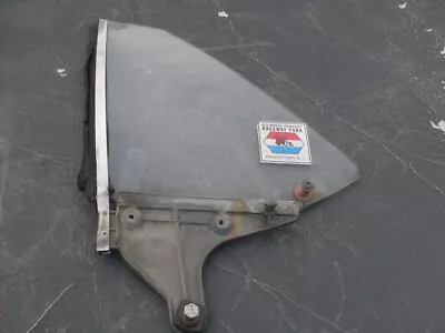 71 74 Barracuda LEFT Quarter Window With Bracket   Glass  Mopar E Body  .CUDA • $69