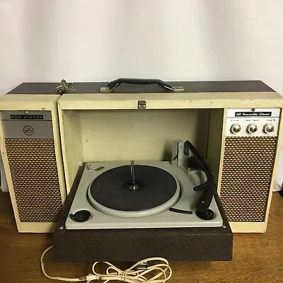 Vintage RCA Victor Turntable 4speed Speakers Integrate Boombox ( Tested Working) • $102